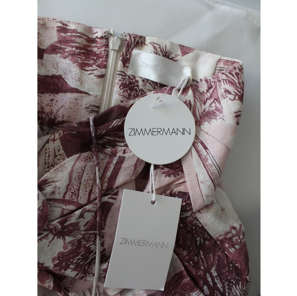 Zimmermann Kali Hawaiian Halterneck Maxi Dress - Picture 6 of 7